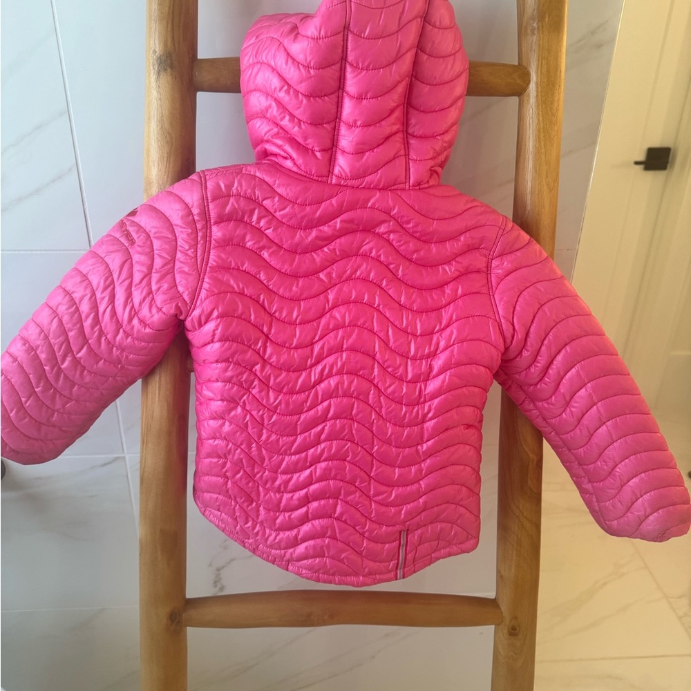 Obermeyer, Size 3, Grow-with-me, Hot Pink, Ski Jacket. - Picture 5 of 6